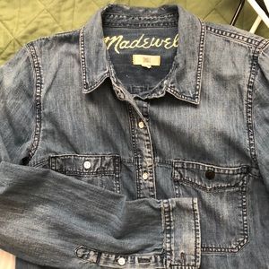Madewell denim shirt